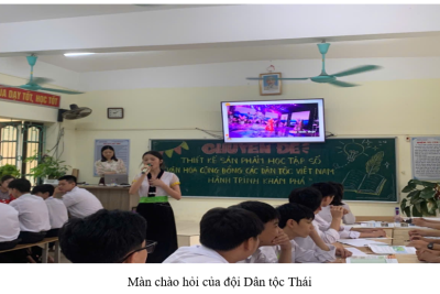 VĂN HÓA TRUYỀN THỐNG “BẮT TAY” CÙNG CÔNG NGHỆ SỐ VỚI CHUYÊN ĐỀ LỊCH SỬ: “THIẾT KẾ SẢN PHẨM SỐ VỀ VĂN HÓA CỘNG ĐỒNG CÁC DÂN TỘC VIỆT NAM” TẠI LỚP 10A7 – TRƯỜNG THPT KIM SƠN A