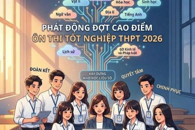 Hội nghị phát động đợt cao điểm ôn thi Tốt nghiệp THPT năm 2026