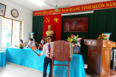 Lễ Khai giảng đặc biệt tại trường THPT Kim Sơn A.
